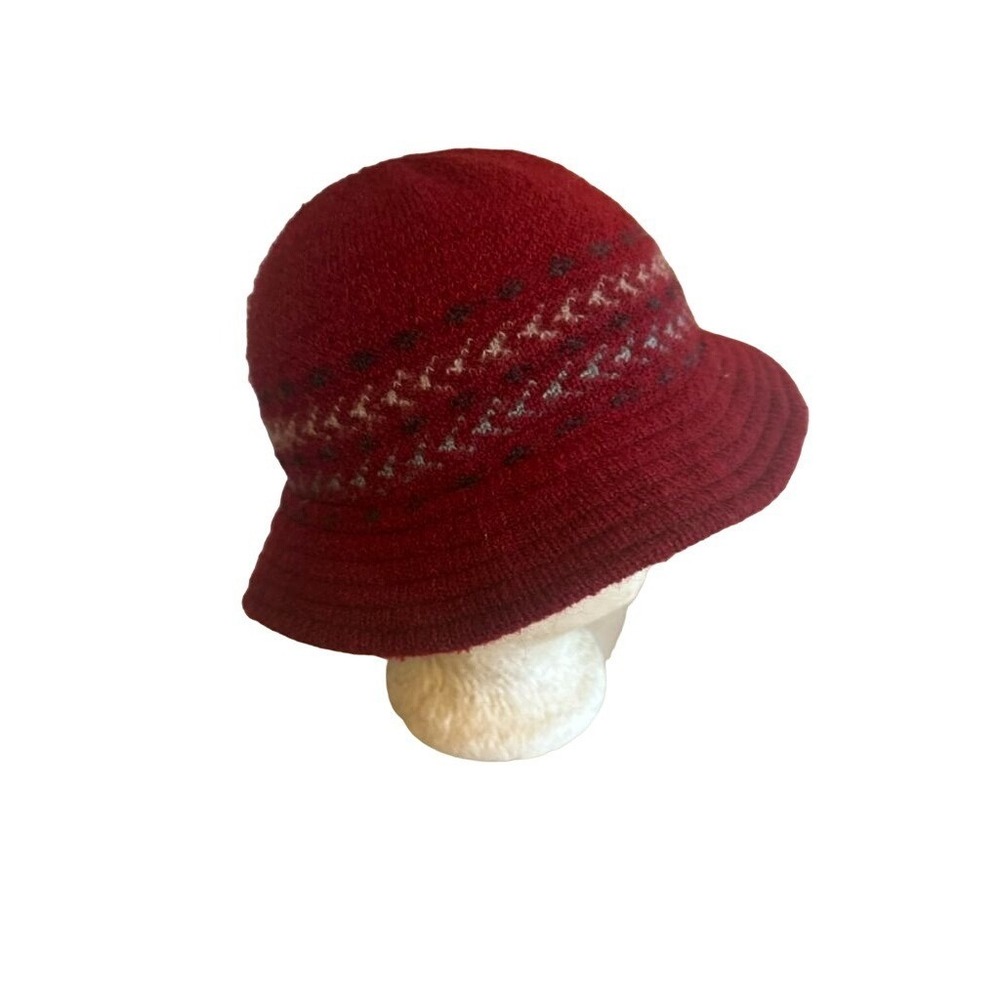 Betmar Red Knit Hat